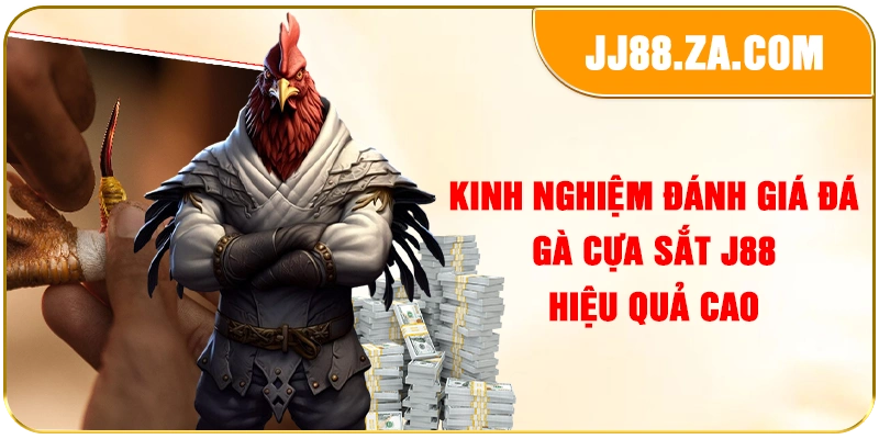 Kinh nghiệm đánh giá đá gà cựa sắt J88 hiệu quả cao